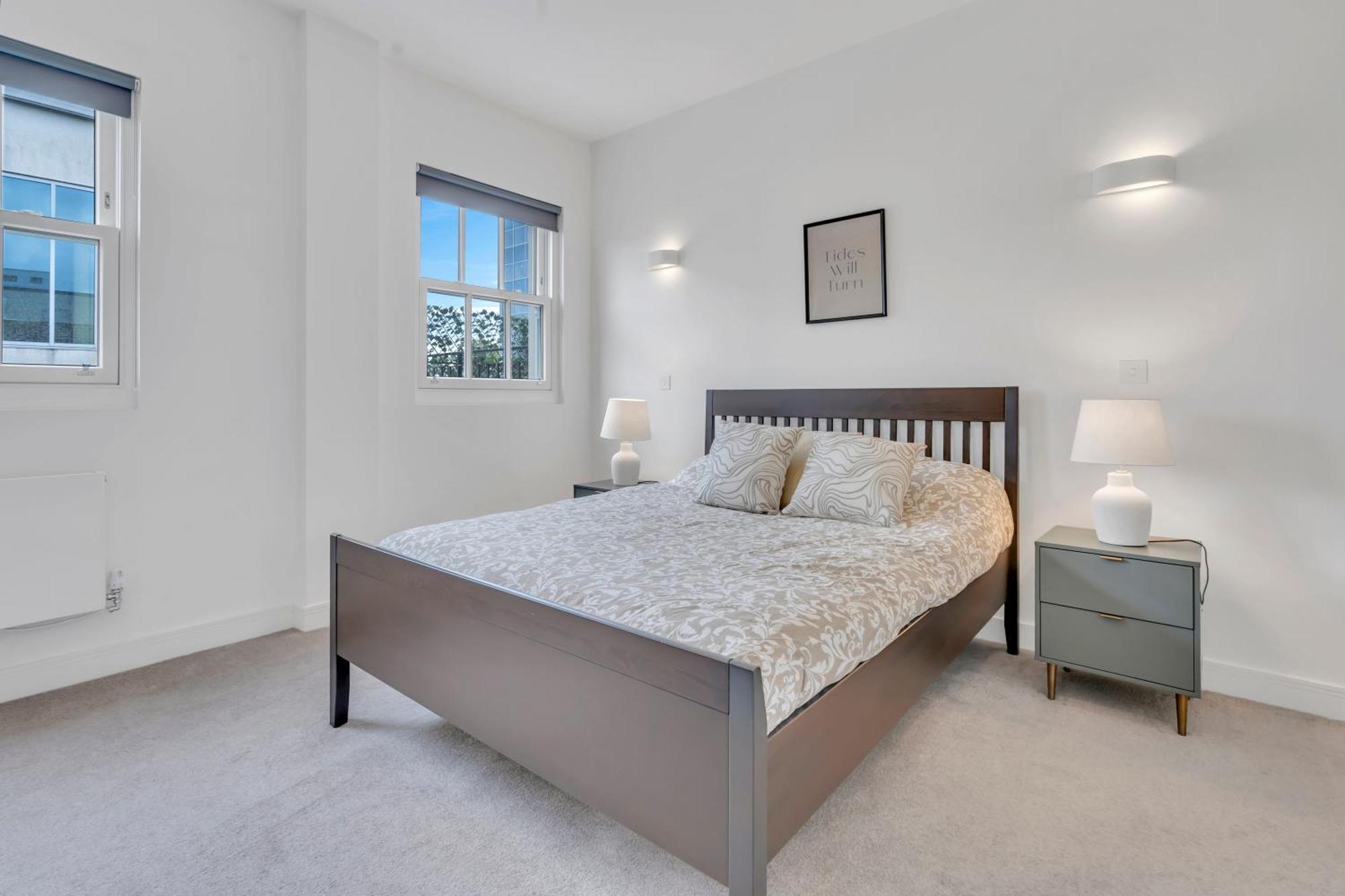 Apartamento Modern Cosy 2 Bed Apartment, Smart Tv & Netflix With Private Balcony And View